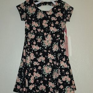 Toddler girl floral dress